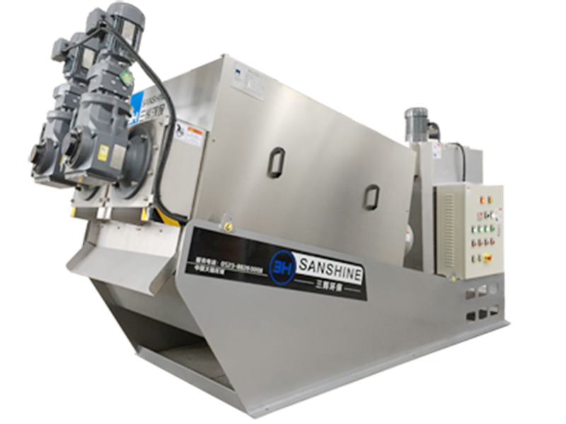 疊螺機廠家生產的疊螺機可以解決各種各樣成份繁雜的淤泥